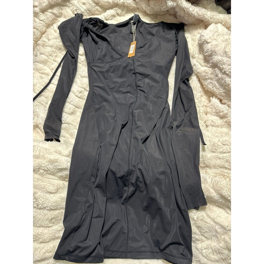 SKIMS Jelly Sheer Off The Shoulder Dress - Picture 2 of 5